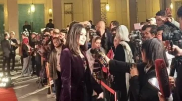 أروى جودة تتصدر السجادة الحمراء في افتتاح مهرجان القاهرة الدولي للفيلم القصير 1